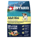 Ontario Dog Adult Mini Fish & Rice - 2,25